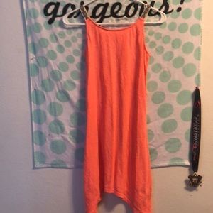 Orange old navy dress